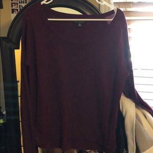 Red sweater from American eagle